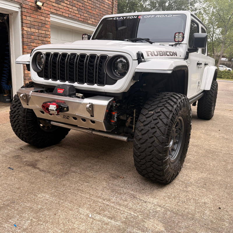 JL/JT Aluminum Front Bumper - Featherweight Series (Stubby)
