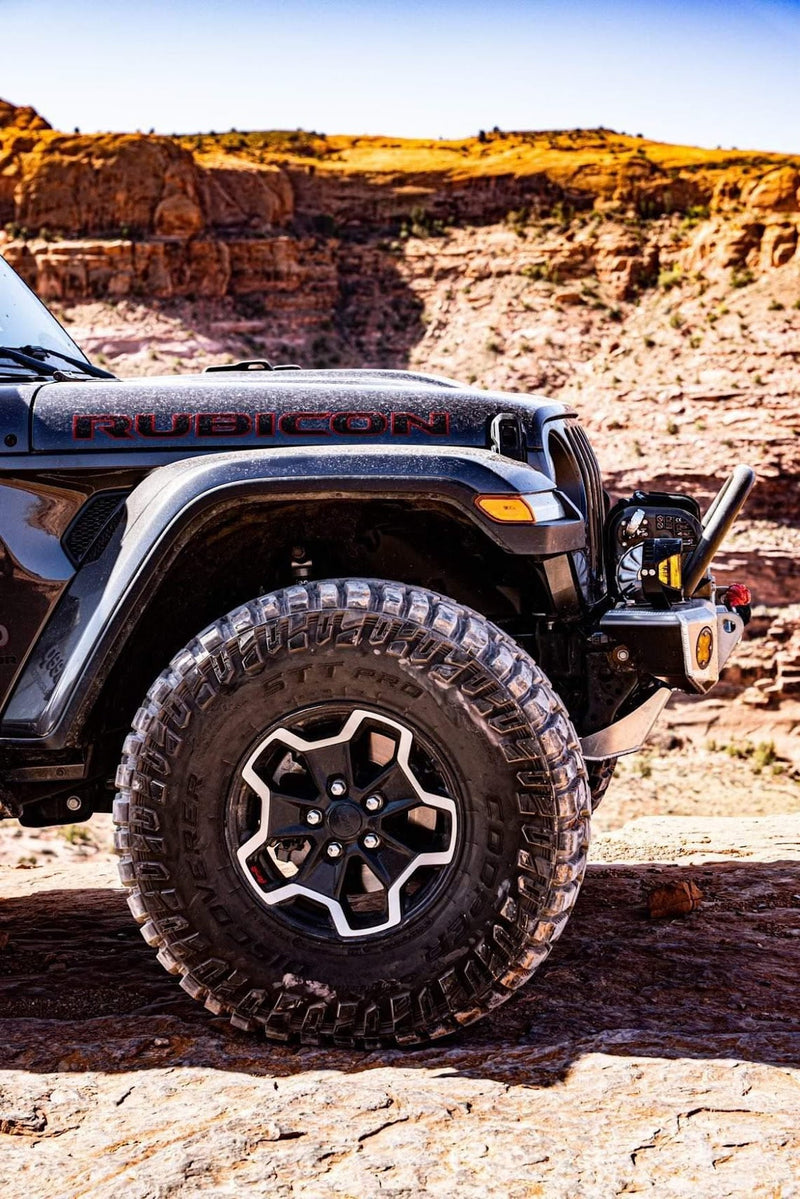 JL/JT Front Bumper — 8274 Aluminum Adventure Series