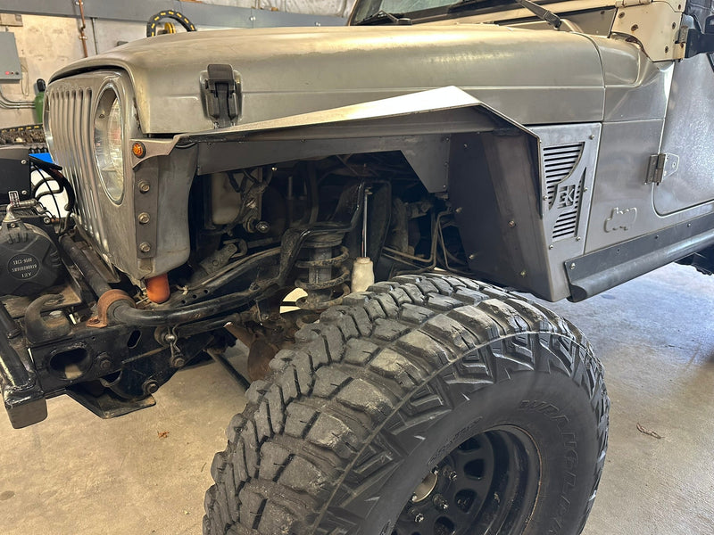 Diamond Series High Clearance Front Fenders for Jeep TJ Wrangler