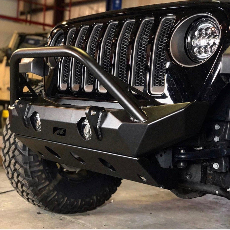Hammer Front Bumper Skid Plate for Jeep JL/JLU/JT Gladiator