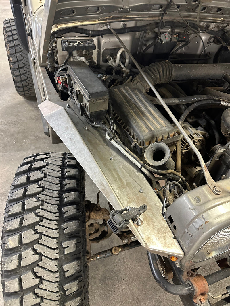 Diamond Series High Clearance Front Fenders for Jeep TJ Wrangler