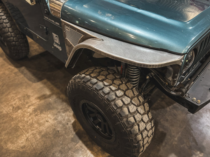 Hatchet High Line Front Fenders 4" Flare for Jeep TJ/LJ - Steel