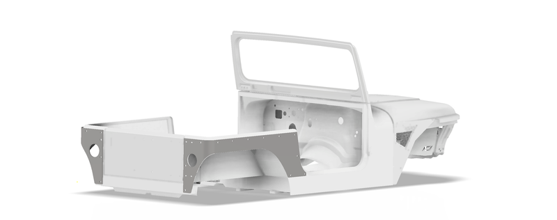 Comp Cut Corner Guards for Jeep YJ - Steel