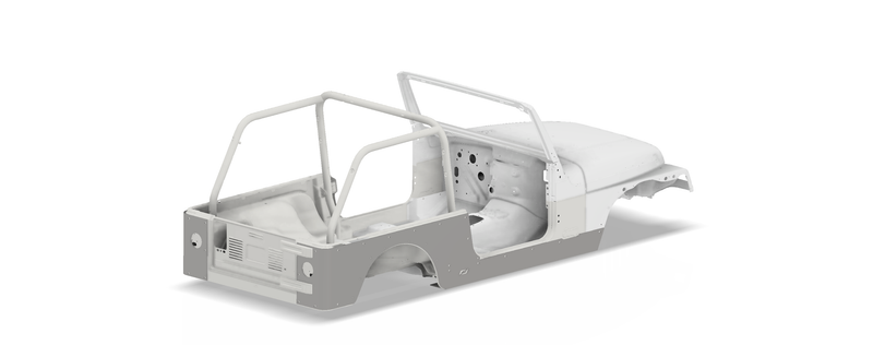 Factory Wheel Opening Corner Guards for Jeep LJ 04-06