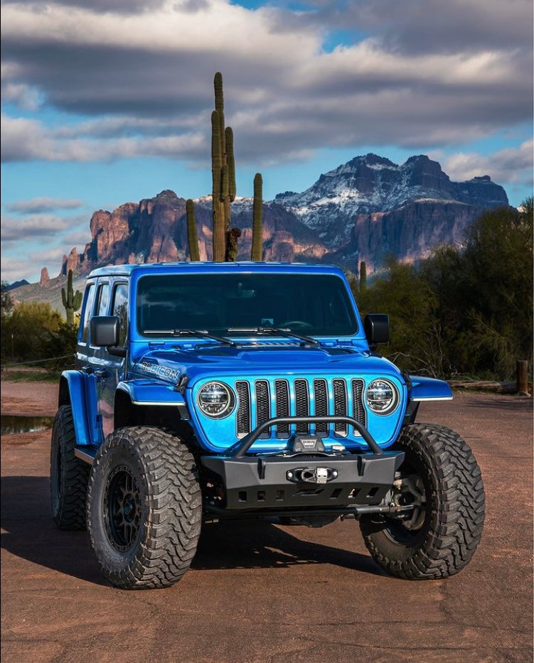 Crusher Front Bumper w/ Bull Bar for Jeep JL / JT Gladiator