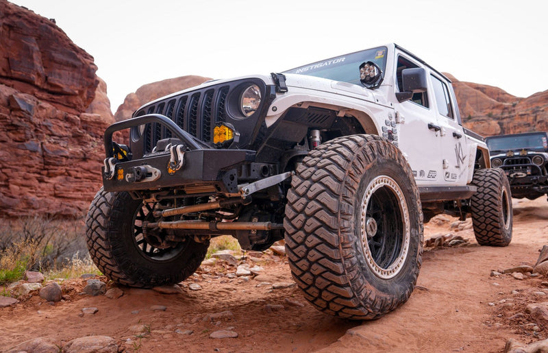 Crusher HD Front Bumper w/Tube Bull Bar for Jeep JL/JT
