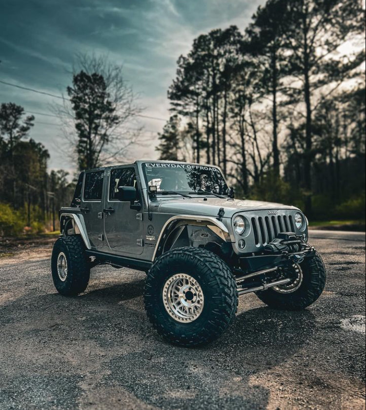 Hatchet Highline Front Fenders for Jeep JK/JKU - Aluminum