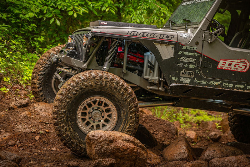Hatchet High Line Front Fenders 0" Flare for Jeep TJ/LJ - Steel