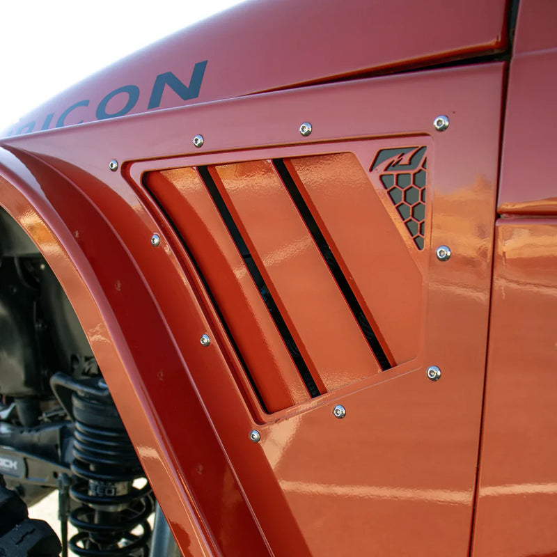 Hatchet High Line Front Fenders 2" Flare for Jeep TJ/LJ - Steel