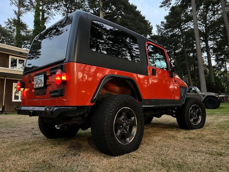 Crusher Rear Fender 2" Flare for Jeep TJ/LJ
