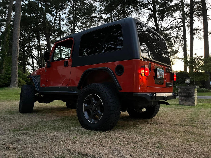 Crusher Rear Fender 2" Flare for Jeep TJ/LJ