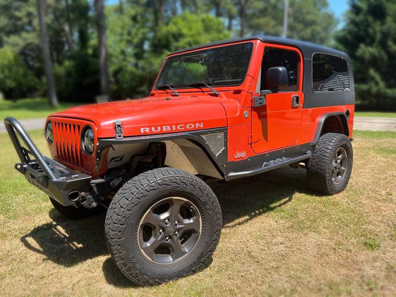 Crusher Front Fender 2" Flare for Jeep TJ/L - Steel
