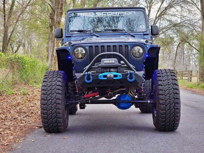 Crusher Front Bumper w/ Bull Bar for Jeep YJ / TJ /LJ