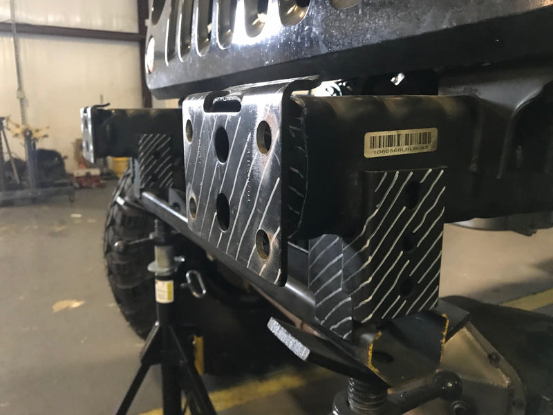 Hatchet Series Front Frame Chop Bumper w/ Stinger and Fog Mounts for Jeep JK / JKU