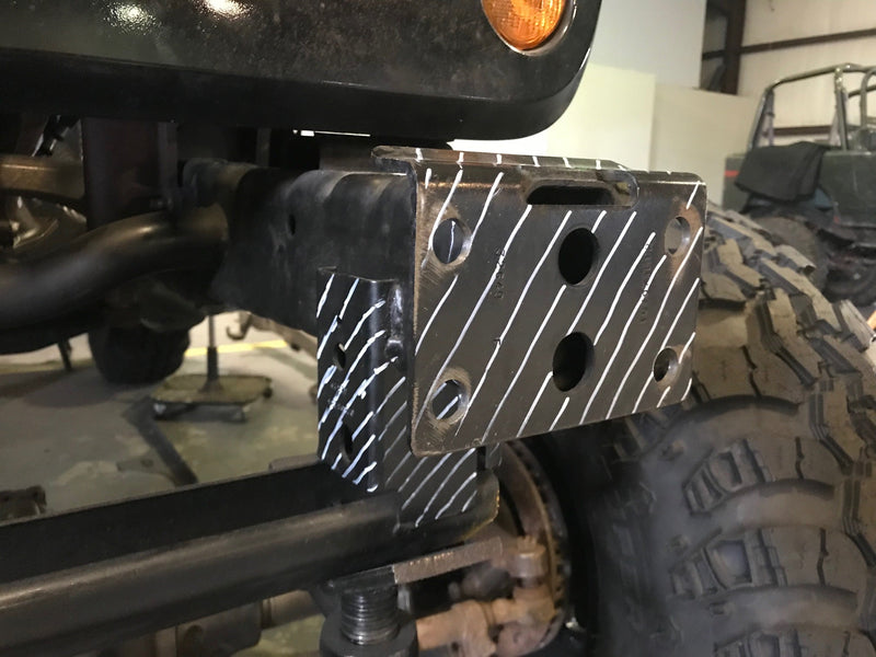 Hatchet Series Front Frame Chop Bumper w/ Stinger and Fog Mounts for Jeep JK / JKU