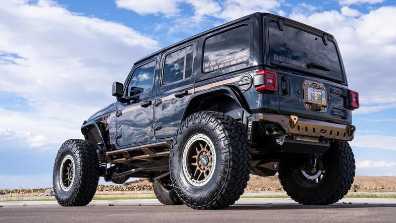 Crusher Rear Fender Flares for Jeep JL/JLU - Steel