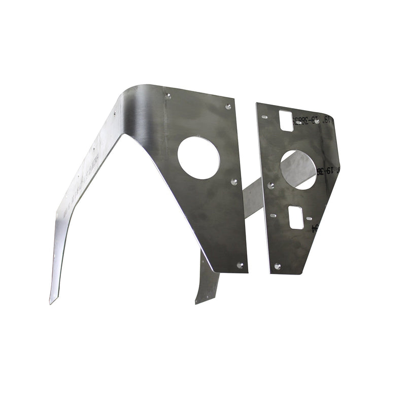 Comp Cut Corner Guards for Jeep TJ - Aluminum