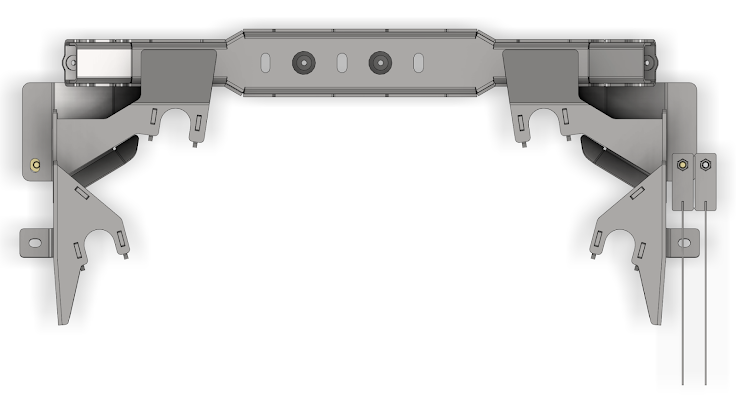Front 3 / 4 Link Brackets for Jeep JT Gladiator 21.5+