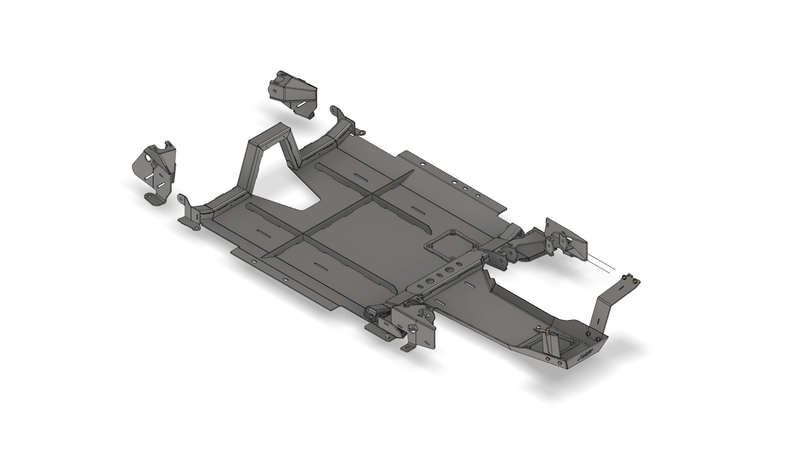 Double Triangulated 4 Link Suspension for Jeep JT Gladiator 21.5+