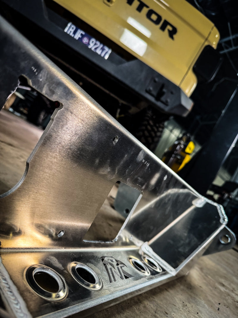 JT Aluminum Rear Bumper — Featherweight Series