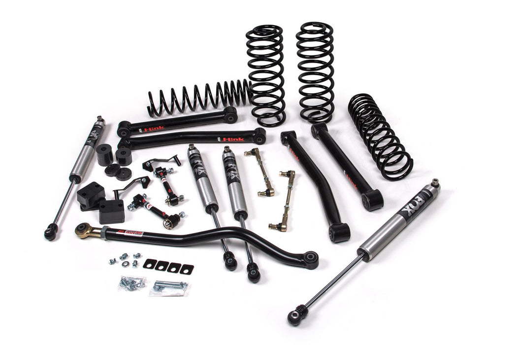 JKS Jeep JL J-Konnect 3in 2Dr w/Fox 2.0 Performance Series Shocks HD Rate Coils