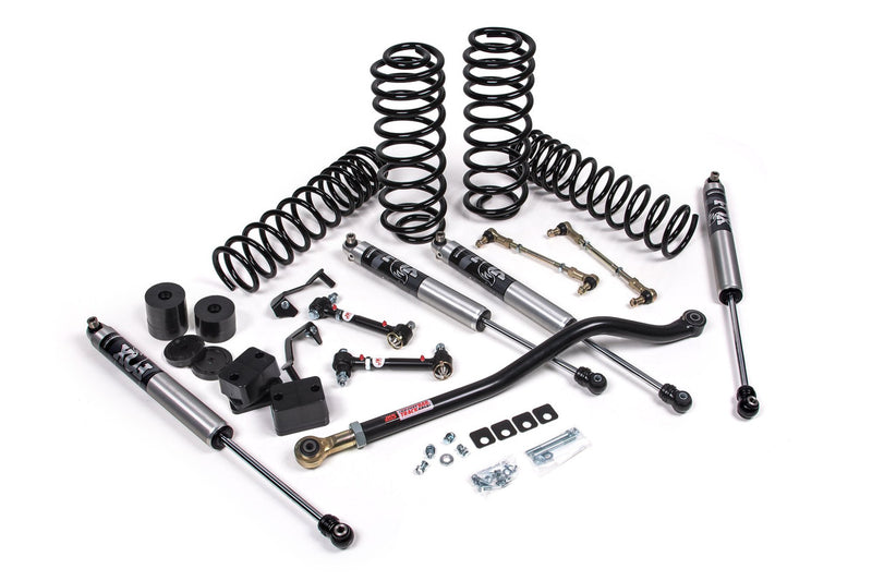 JKS 20-21 Jeep JL J-Kontrol 2.5in 4Dr w/Fox Adventure Series Shocks - DIESEL