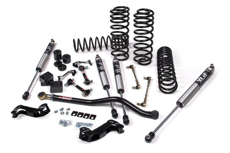 JKS Jeep JL J-Kontrol 3in 2Dr w/Fox 2.0 Performance Series Shocks HD Rate Coils