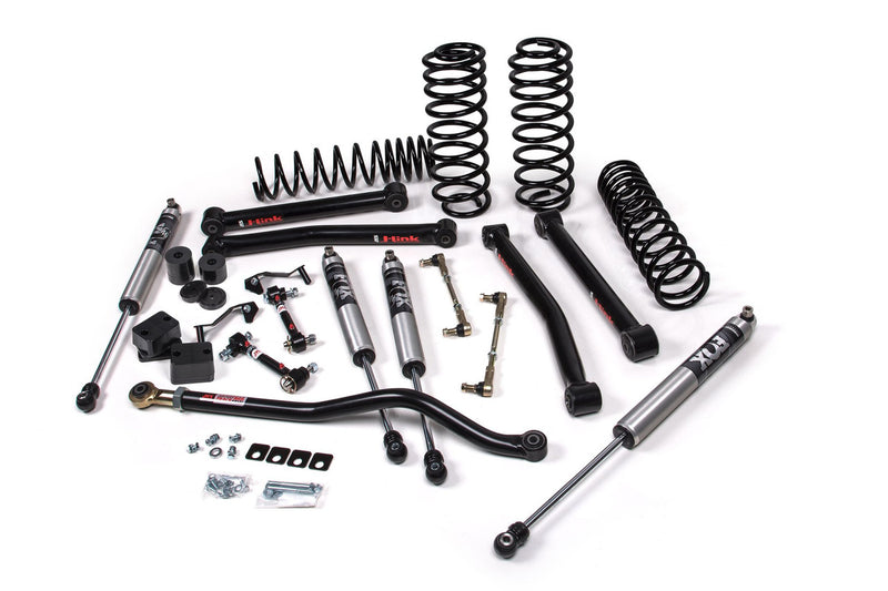 JKS 18-21 Jeep JL J-Venture 3in 2Dr w/Fox Adventure Series Shocks HD Rate Coils