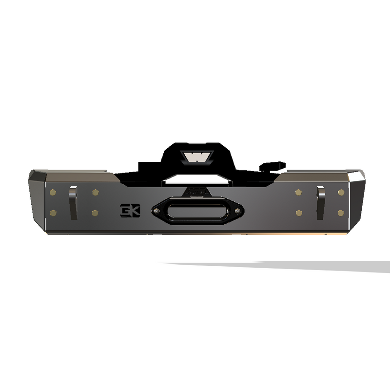 Gauntlet Front Bumper w/Winch Plate for Jeep JL/JT  (2018-2024)
