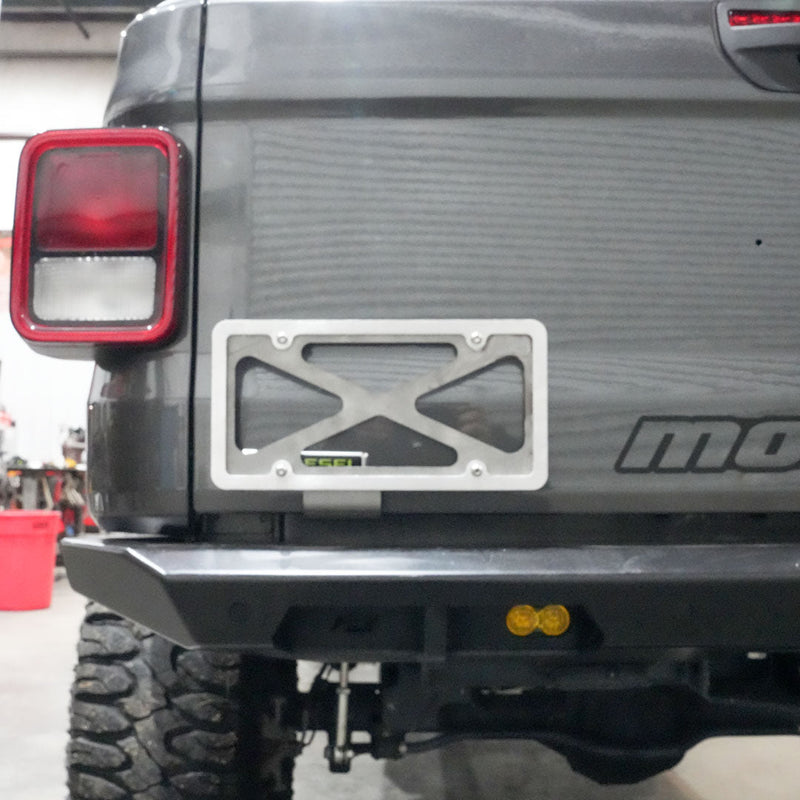 License Plate Relocation Bracket for Jeep JT Gladiator