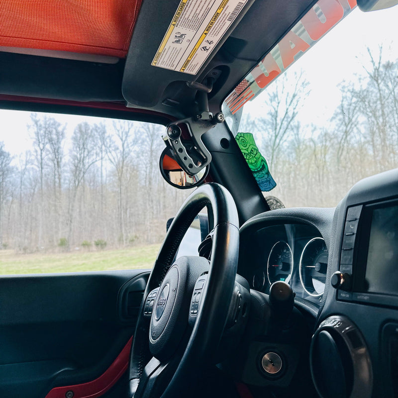 Knuckle Handle & Mirror Package For Aftermarket Roll Cage and UTV - CMM Offroad