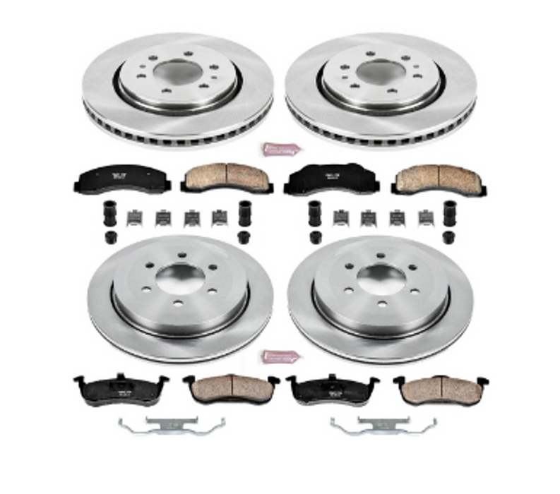 Power Stop 10-17 Ford Expedition Front & Rear Autospecialty Brake Kit