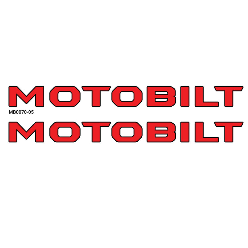 Motobilt Hood Sticker