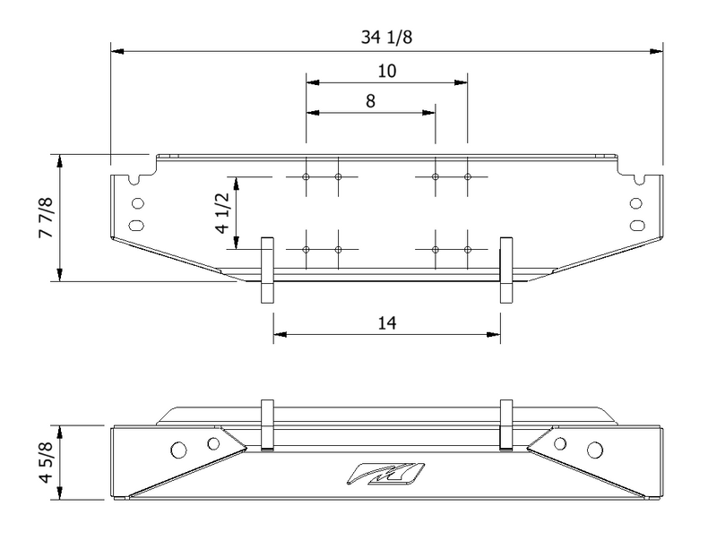 Stubby Front Bumper for Jeep YJ / TJ / LJ