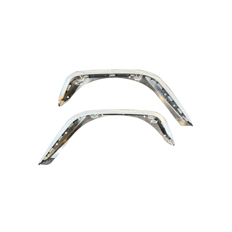 Crusher Rear Fender 2" Flare for Jeep JK / JKU - Aluminum