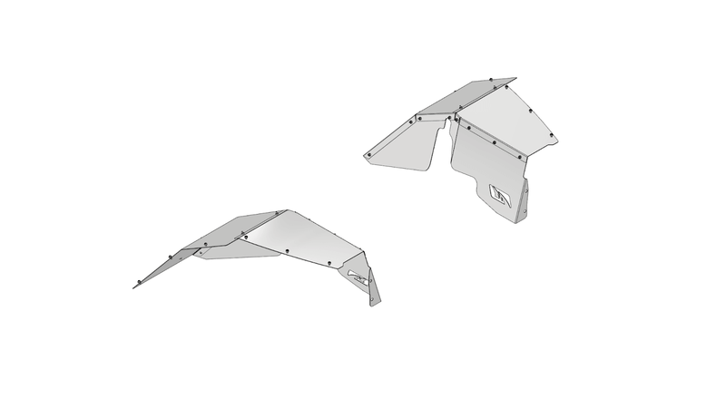 Crusher Inner Fender Kit for Jeep TJ / LJ