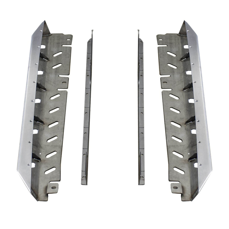 Crusher Rocker Guards w/ Step for Jeep JLU 4 Door