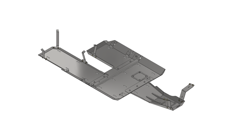 Skid Plate System for Jeep JL 4-Door 3.6L