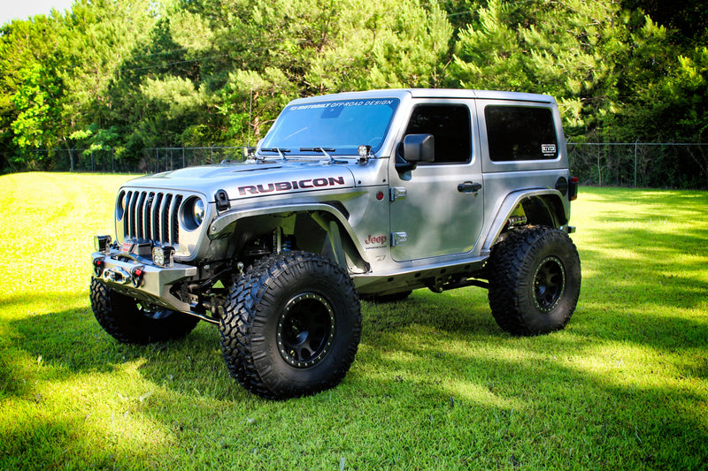 Crusher Rear Fender Flares for Jeep JL/JLU - Steel