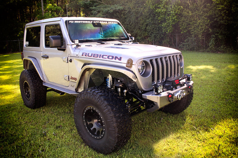 Crusher Rocker Guards w/ Step for Jeep JL 2 Door