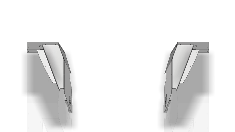 Hatchet High Line Inner Fender Kit for Jeep YJ