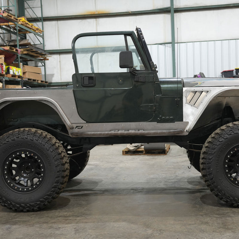 Hatchet Rocker Armor with Step for Jeep YJ