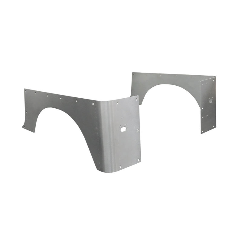 Hatchet 2 Inch Stretch Corner Armor for Jeep YJ - Aluminum