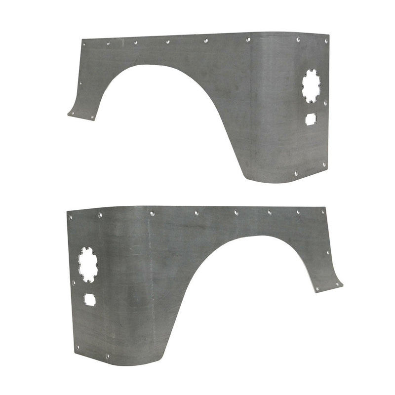 Hatchet 2 Inch Stretch Corner Armor for Jeep YJ - Steel