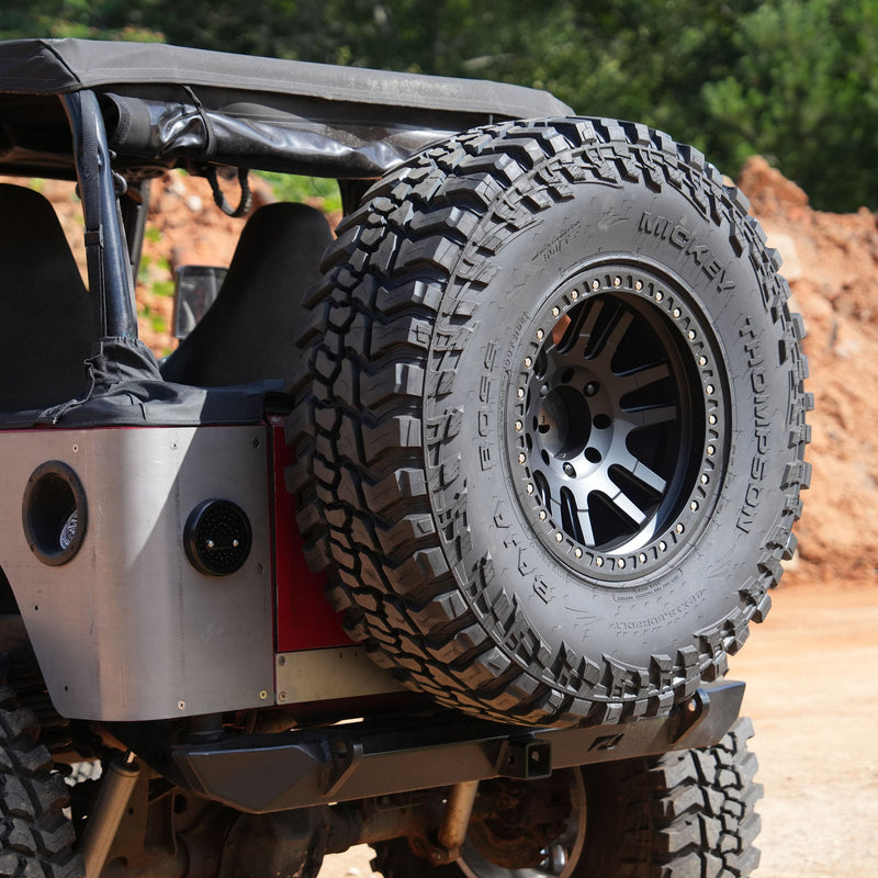 Body Mount Tire Carrier for Jeep YJ / TJ / LJ - 5 x 4.5