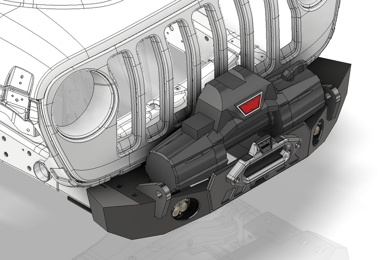Gladius Frame Chop Bumper for Jeep JK/JL/JT