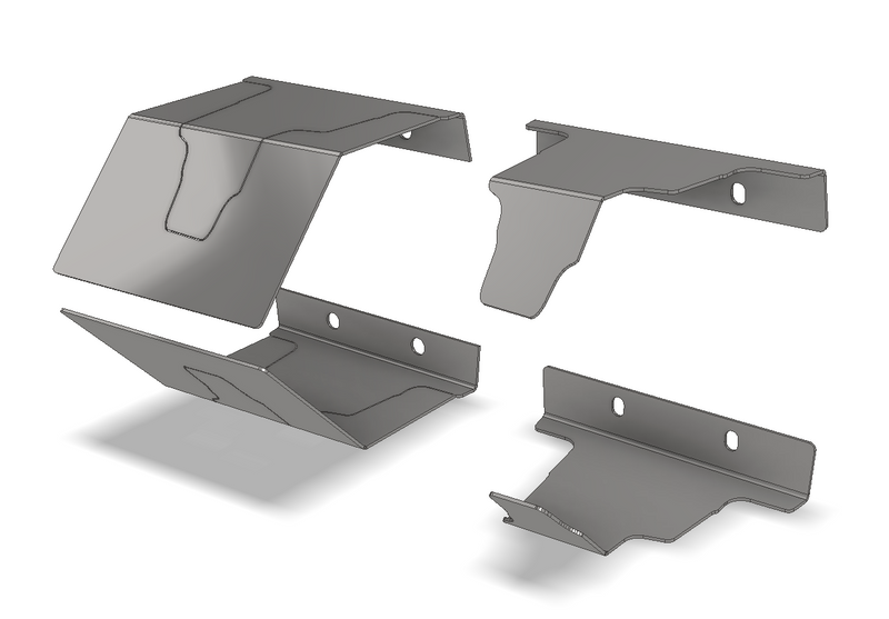 B Pillar Chop Kit for Jeep JLU / JT