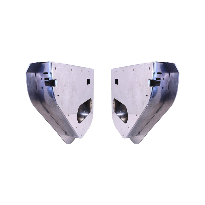 Aluminum Rear Half Doors for Jeep JK
