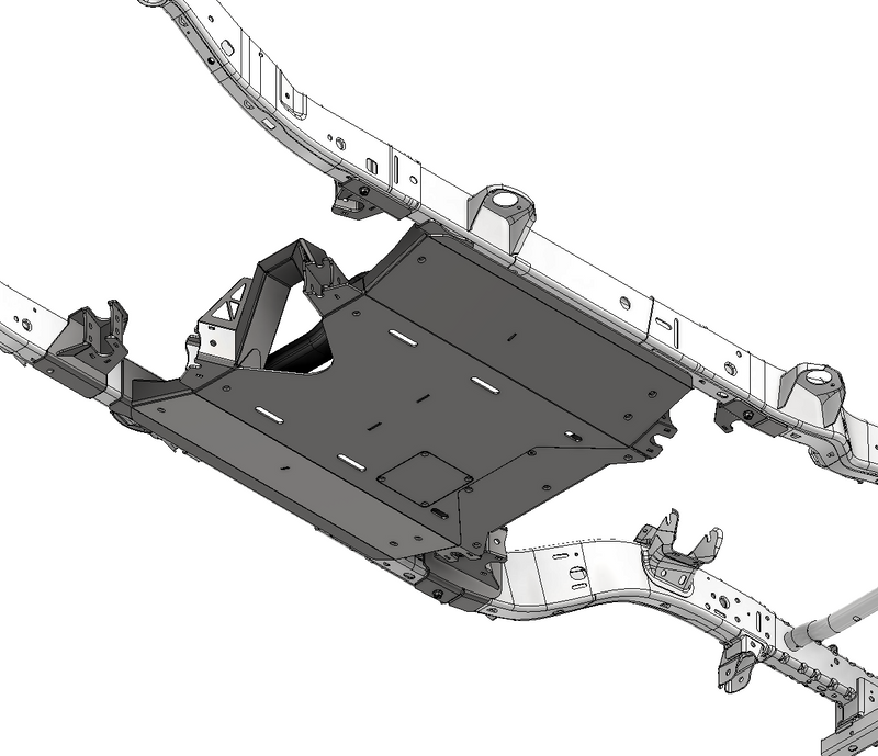 4 link Suspension Bracket and Skid Kit - for 2007-2011 Jeep JKU