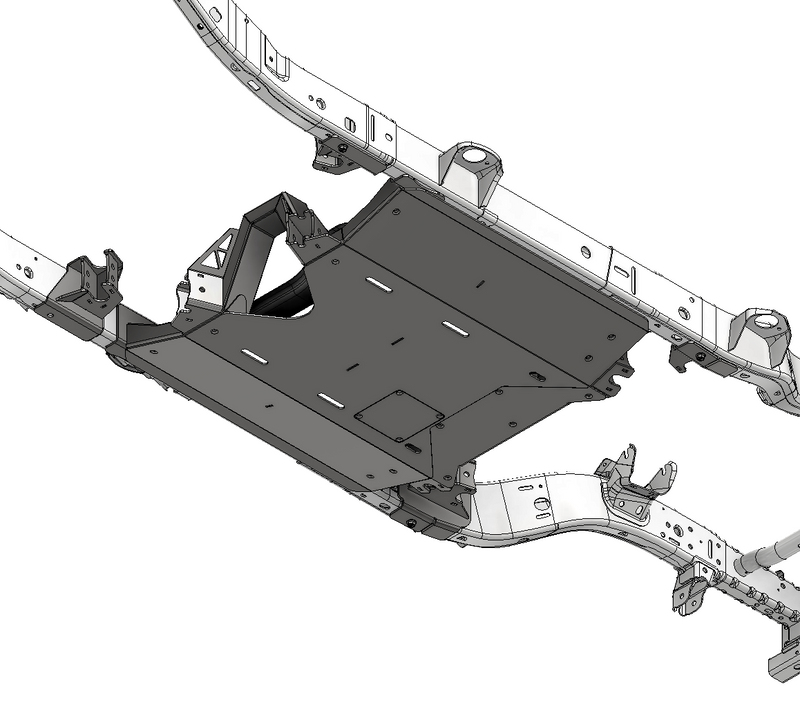 4 link Suspension Bracket and Skid Kit for 2012-2018 Jeep JKU
